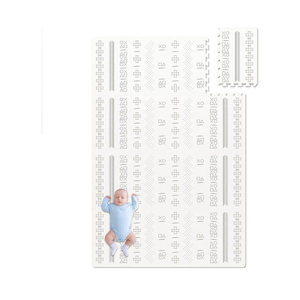 Baby Play Mat for Floor, Foam Play Mat for Babies and Toddlers Infants and Kids Interlocking Foam Tiles (Sand, 5.6 x 4 ft)
