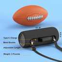 Passau Portable Bluetooth Speakers Loud 40W Peak Stereo Sound, Passive Radiators-Deep Bass, All Day Playtime, Adjustable Strap, BT5.3, IPX5 Wireless Speaker RGB Lights for Indoor Outdoor (Black)