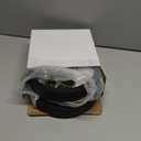 Der Rose 2 Pack Fake Plants Hanging Artificial Succulents Plants in Black Pots for Living Room Bathroom Accessories Boho Farmhouse Wall Decor