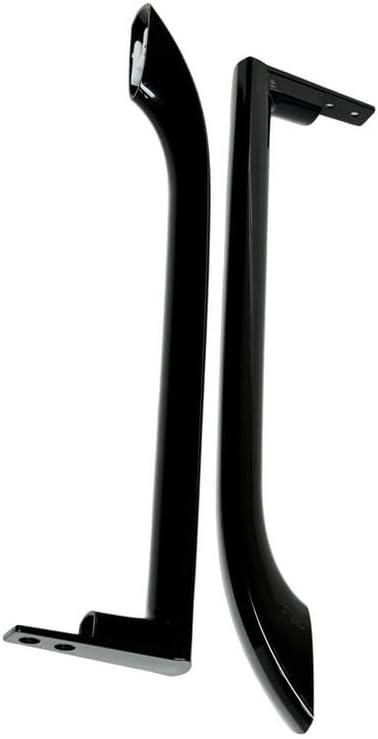 ERP 5304506471 Compatible with Frigidaire Refrigerator Freezer Black Door Handle Set 242059503 242059506 5304486361 5304504509 5304504510 AP5608051 AP6036332 AP6004267 PS11731976 PS11770475 PS3633683