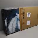 Mofutinpo Blue and Gold Wall Art Framed Navy Blue Decor for Living Room Feather Canvas Art Wall Decor, Blue Bedroom Wall Decor Above Bed Pictures, Painting - Artwork for Walls 29×58IN