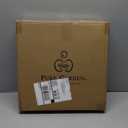 Lattice Design Outdoor Planter Box - 14.75” Square 13” Tall White Plant Pot - Decorative Plant Pots for Front Porch Decor - Flower Pots Outdoor Planters for Porch Patio or Garden Decor by Pure Garden