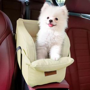 Dog Car Seat Centre Console Dog Booster Seat Dogs Console Car Seat for Dogs Cats Pets Up to 13lbs