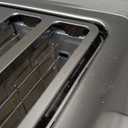 Digital Smart Toaster 4 Slice Dual Touchscreen with Independent Control | Wide Slot for Bagel Bread and More | 1800W 6 Browning Levels Defrost Reheat Single-Slice Function | Stainless Steel