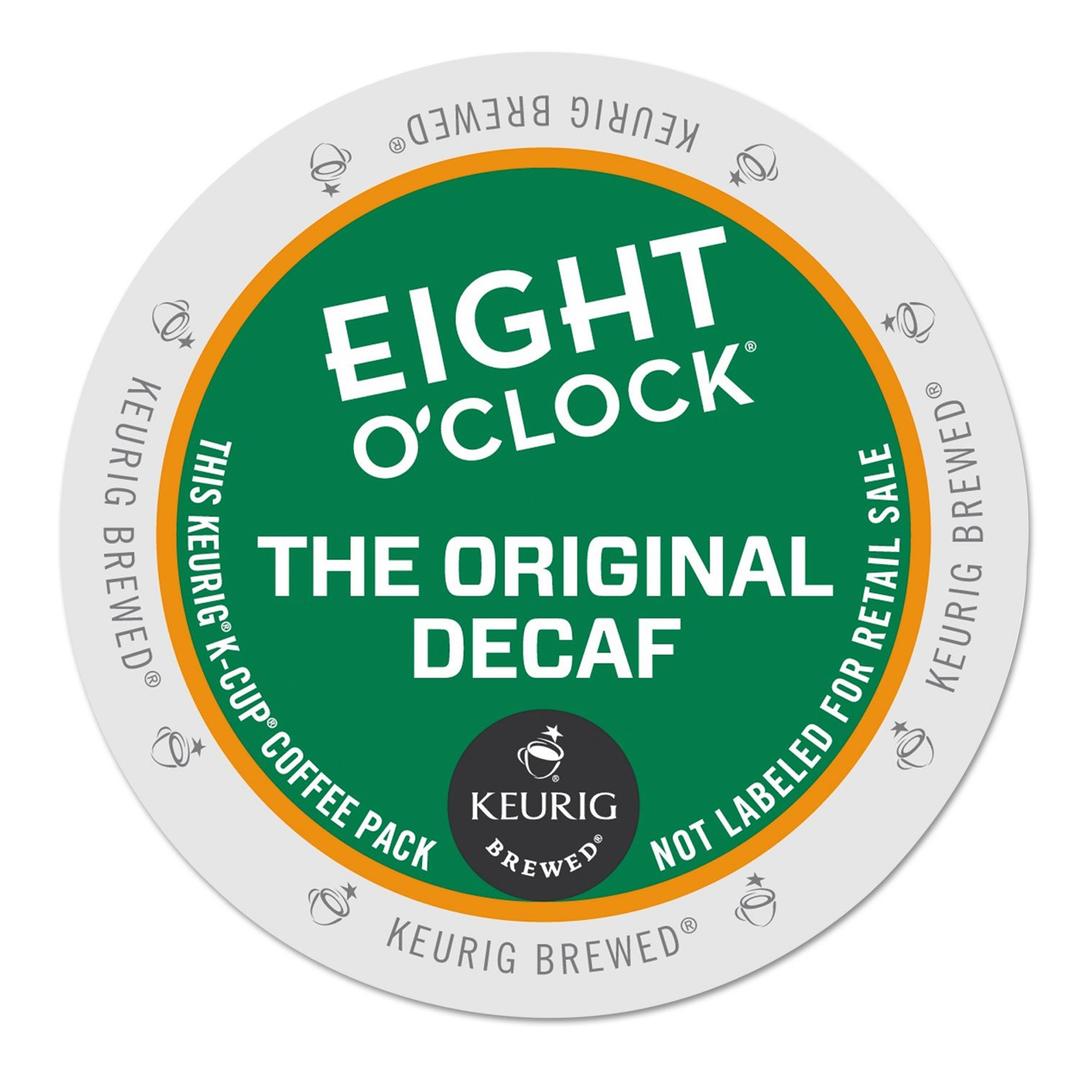 Eight O'Clock 6425 Original Decaf Coffee K-Cups, 24/box 12OCT26