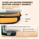 Trymaker Kayak Seats with Back Support, Thick Paddle Board Seat