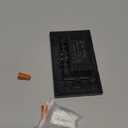 LIVOLO Modern Electrical Wall Light Switch 1Gang Tempered Glass Panel 2 Pole Wall Touch Light Switch with Led Indicator,No Neutral Wire 3Way (1Gang Black)