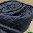 Bedsure Oversized King Quilts - Lightweight Bedspreads Oversized King Size with Basket Weave Pattern, Soft Quilt Bedding Set, Navy Comforter Set Coverlet 2 Pillow Shams (120" x 120") | Skin-Friendly Soft, All-Season Comfort, Breathable, Lightweight, Machine Washable