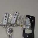 Mechanical Entry Door Lock, 14 Digital keypad,Weatherproof deadbolt with Handle, Security Heavy Duty Outdoor Lock Without Electronic, Easy Installation, for Home, Yard-gate, Office, Chrome