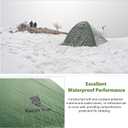 GEERTOP Ultralight 2 Person Backpacking Tent 4 Season Waterproof Camping Tent Double Layer Cold Weather Easy Set Up Tents for Family Camp, Hiking, Hunting Outdoor Mountaineering Travel