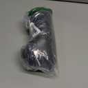 jiebor Short Curly Afro Hair Funny Clown Hippie Wig for Men Women Adults 70s 80s 90s Halloween Party (Black White)