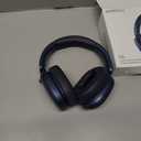 RORSOU C6 Active Noise Cancelling Headphones, Wireless Over Ear Bluetooth Headphones, 60H Playtime, Lightweight Folding Deep Bass Comfort Fit Ear Cups Headset with Mic for iPad/Travel/PC/Home Blue