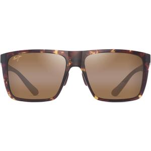 Maui Jim Men's Honokalani Polarized Rectangular Sunglasses