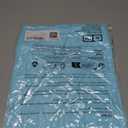 Saodimallsu Womens Short Sleeve Crewneck Sweater Summer Tops Casual Loose Knit Lightweight Basic Pullover Shirts (Blue)