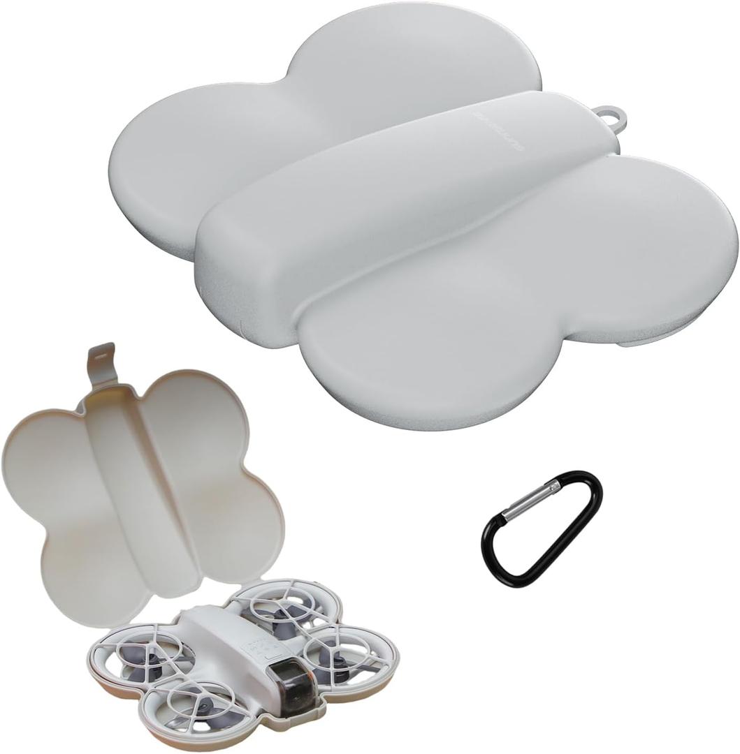 Storage Bag for DJI Neo, Portable Travel Case Protective Carrying Case Compact Bag for DJI Neo Drone Accessories (Grey)