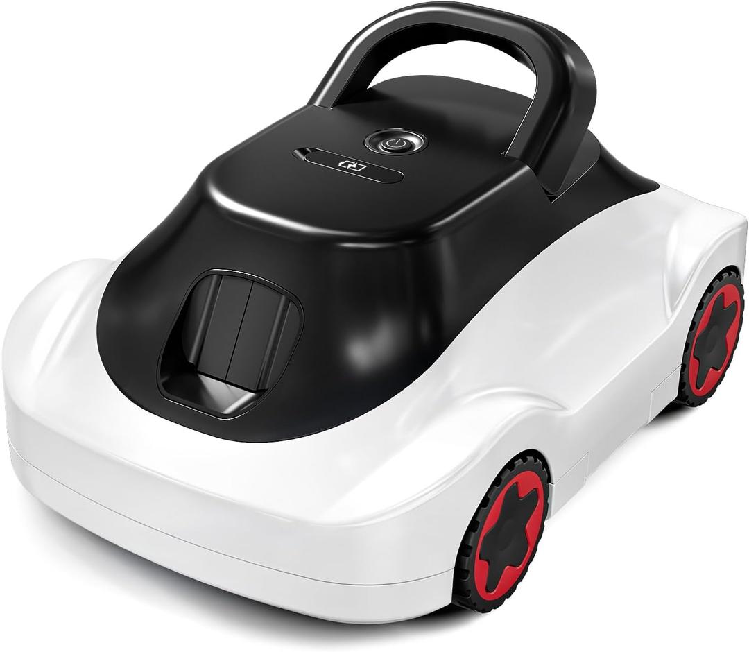 C5 Robotic Pool Cleaner, Cordless Pool Vacuum for Above-Ground & Inground Pools up to 2,200 Sq.Ft, Strong Suction, 180-Min Runtime, Smart Auto-Parking & 2.7L Large Debris Basket