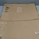 24'' x 36'' Large Linen Bulletin Board, Cork Board for Walls, Walnut Wood Style Frame, Vision Board, Pin Wood, Ideal for Shool, Home and Office