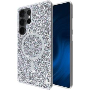 Case-Mate Samsung Galaxy S25 Ultra Case [Magnetic and Wireless Charging] Iridescent Sparkle Phone Cover [12ft Drop Protection] - Premium Phone Case for Samsung Galaxy S25 Ultra 6.9" - Twinkle Disco