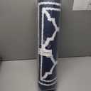 Buganda Runner Indoor Door Mat, Dirt-Resistant and Absorbent Doormat, Anti-Slip, Low Profile Floor Mats for Inside Entryway, Front, and Back Door Entrance (47x23 Inches, Navy Blue)