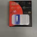 Portable 4G LTE Mobile WiFi Router, Mobile Hotspot WiFi 6 Router, Portable WiFi Hotspot for Travel 3000mAh/300Mbps High Speed Hotspot Device Support 12 Users, Camping, Motorhomes, Office-ice White