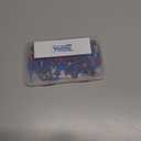 Shad Darts Jig Heads (1/4 OZ 50PCS, Red/Blue)