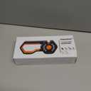 6-Stage Knife Sharpener - Premium Kitchen Knife Sharpeners - Adjustable Handheld Manual Knife Sharpeners for Kitchen Knives, Scissor and Chef Knife.Easy for beginners to use (ORANGE)