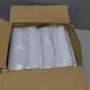 Spartan Industrial - 8 X 10 (1000 Count) Quart Clear Reclosable Zip Plastic Poly Bags with Resealable Lock Seal Zipper - 2 Mil