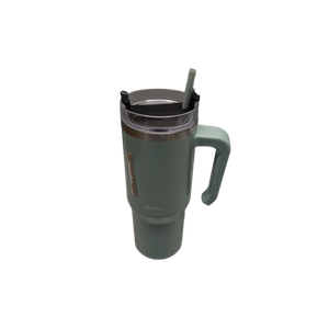 B-Well 30oz Stainless Steel Bottle Green