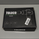 TOLOCO Massage Gun, Muscle Massage Gun Deep Tissue for Athletes with 10 Massage Heads, Electric Percussion Massager for Any Pain Relief, Valentines Day Gifts for Him Her, Silver