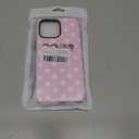 Case Compatible with iPhone 16 Pro Max,[Compatible with MagSafe] Polka Dot Pattern Aesthetic Design Phone Case for Girl Women Boy Men,Dual-Layer Fashion Design Pink