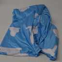 Arch Backdrop Cover Blue Sky White Clouds Background Boy Story Cartoon Hero Newborn Toy Theme Party Decoration Baby Shower Kids Birthday Decor Props (7.2FT)