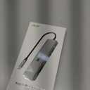 Acer USB C Hub, 7 in 1 Multi-Port Adapter for Laptop, 4K, HDMI Splitter with 2 USB A 3.1 & Type-C to HDMI Data Port, PD 100W Charging, SD Card Reader for Computer, Desktop, Space Grey