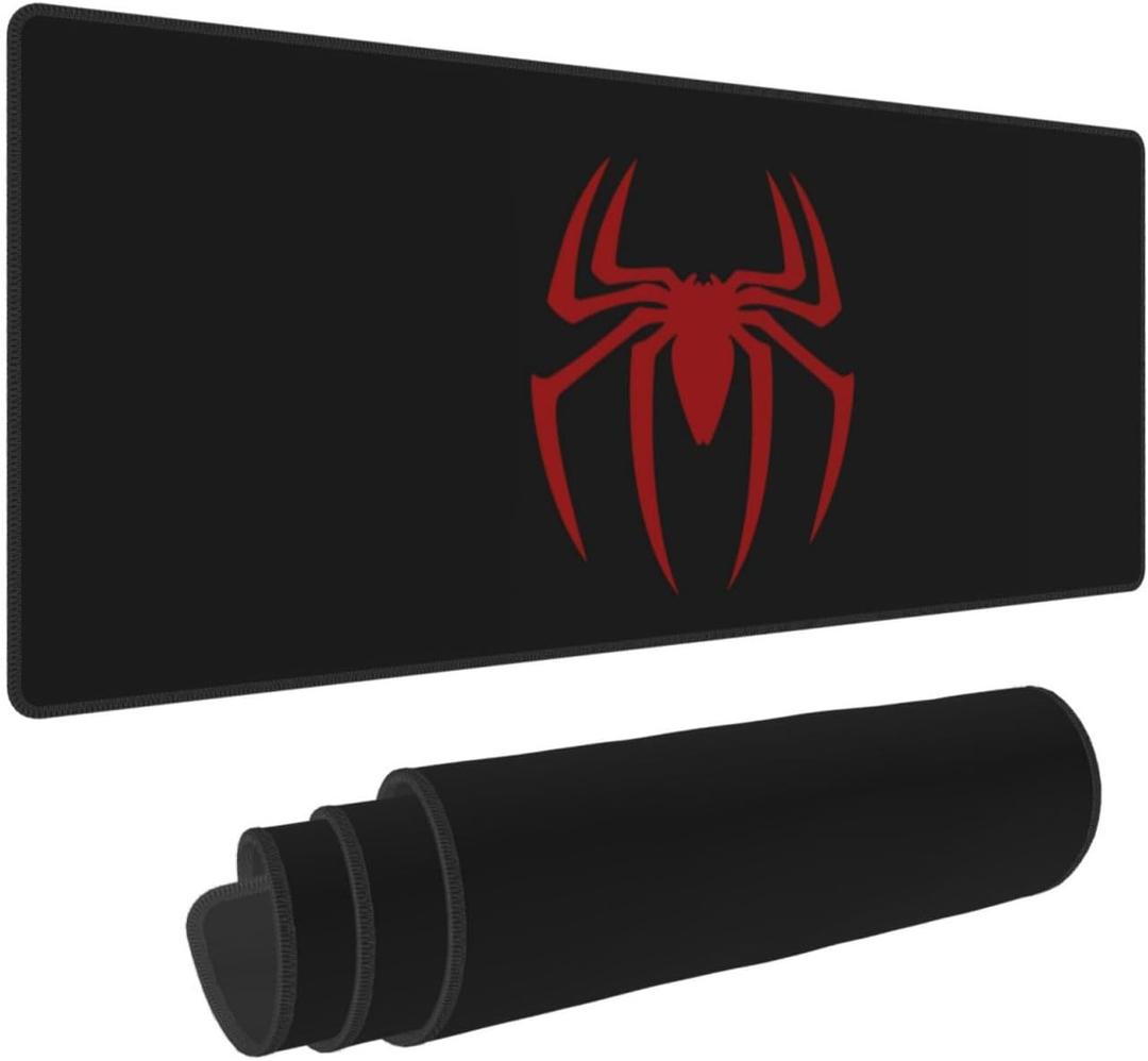 Gaming Mouse Pad, Spider Black Pattern Mouse Pad 11.8x23.6Inch Large Extended Computer Mouse Mat Keyboard Full Desk Mousepad for Gaming, Office, Home (style-14) Gaming Mouse Pad, Spider Black Pattern Mouse Pad 11.8x23.6Inch Large Extended Computer Mouse Mat Keyboard Full Desk Mousepad for Gaming, Office, Home (style-14)