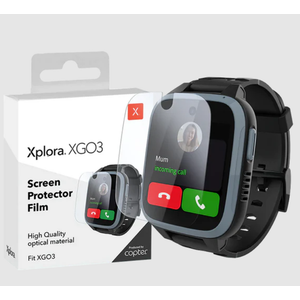 Compatible for Xplora XGO 3 Screen Protector, Full Coverage TPU Clear Film Compatible with Xplora XGO 3 Children Watch Phone 