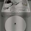 Floor Lamp White, Standing Lamp, 58" Tall Floor Lamp with Lampshade, Foot Pedal Switch, Modern Small Floor Lamps for Living Room/Bedroom/Classroom/Kids Room, White Lamp for Girls' Gift(Without Bulb)