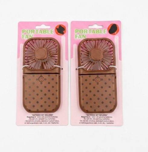 Ice Cream Portable Fan 2 Pack
