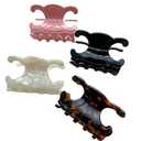 Elegant Butterfly Hair Clip, Pink Decorative Hair Accessory for Women, Large Claw Design (Style-B)
