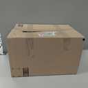 HARFINGTON Inflatable Travel Pillow Airplane Neck Pillow Plush U-Shaped with Removable Washable Cover Blow Up for Office Sleeping Neck Chin Lumbar Support, Light Blue