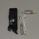 Handheld Sewing Machine Electric Sewing Mini Portable Sewing Machine Suitable for Beginners Sewing Clothes Family Travel DIY (Black)