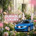 Didiseaon Easter Bunny Ears Nose Car Decor: Rabbit Ears Car Antenna Topper, Outdoor Easter Decorations for Auto Vehicles Christmas Party Exterior Accessories