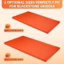 36" Silicone Griddle Mat for Blackstone, Heavy Duty Food Grade Silicone Griddle Cover, BBQ Shield Against Rust, Grease & Dirt, All-Season Protection
