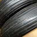 (2-Pack) 4.00-6 Wheelbarrow Tires and Wheels, 13" Pneumatic Tire with 5/8" or 3/4" Bearings, Heavy Duty Replacement Wheel for Wheelbarrow, Garden Cart, Hand Truck