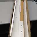 Desktop Bookshelf, High-Capacity Desk Hutch Organizer, Over Desk Shelf Dorm with 2 Drawers, Wood Expandable Desktop for Office, Home, Dorm (White)