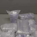 Tessco 1200 Pcs Mini Appetizer Plates Set Including 600 Pcs 6 Shapes Disposable Mini Dessert Cups 300 Spoons 300 Forks for Party Wedding Pudding Ice Cream(Clear)