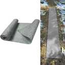 6 × 118 Inch No-Slip Ice and Snow Carpet Mats Felt Carpet Anti-Slip Carpet Mat for Winter Walkways Front Door Stairs Porch Outdoor Garden Patio Safe Walking (1, 16X118)