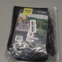 SunPatio Outdoor Ottoman Cover, Waterproof Square Coffee Table Cover, Patio Furniture Side Table Cover, All Weather Protection, 32W x 32D x 18H, Black