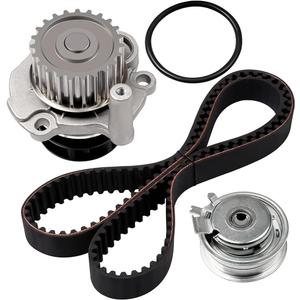 ECCPP Timing Belt Kit with Water Pump Compatible 1998-2005 For Volkswagen Beetle 1999-2006 For Volkswagen For Golf 1999-2005 2011-2012 For Volkswagen For Jetta l4 2.0L 06A121011L 06A109479C 06A109119C