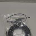 NAOEVO 12 Gauge Wire 2 Conductor Electrical Wire, 12 AWG Stranded PVC Cord, 12V Low Voltage/Tinned Copper/Flexible Cable for Automotive Wiring, Lamp Cord, Marine Cable (15FT)