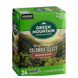 Green Mountain Coffee Roasters Colombia Select Single Serve Keurig® K-Cup® Pods - 24/Box (BB: 09/23/2025)