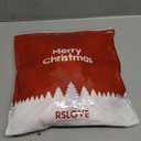 RSLOVE Women Sexy Christmas Costume - Santa Lingerie Set Velvet Claus Outfit 2Pcs Tops and Shorts Xmas Roleplay Bodysuit L